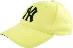 Czapka Ny Flex w kolorze żółtym. Żółte czapki męskie New Era, bez wzorów, z bawełny. Za 170.99 zł.