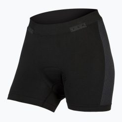 Bokserki rowerowe damskie Endura Engineered With C'Fast W. Czarne bokserki i panty damskie ENDURA, xl, bez wzorów. Za 139.99 zł.