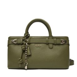 Torebka Guess. Zielone torebki klasyczne damskie Guess, z aplikacjami, bez dodatków. Za 479.99 zł.