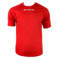 Męska Koszulka Piłkarska One U. Czerwone t-shirty sportowe męskie Givova, m, bez ramiączek, do piłki nożnej. Za 65.99 zł.