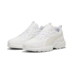 Buty męskie sportowe Puma MILENIO TECH. Białe buty sportowe na co dzień męskie Puma, z materiału, bez zapięcia, trekkingowe. Za 241.54 zł.