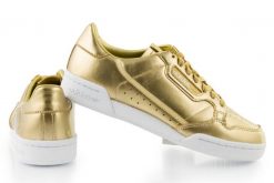 Buty sportowe damskie Adidas Continental 80 złote. Żółte buty sportowe na co dzień damskie Adidas, bez wzorów, z gumy, trekkingowe. Za 494.60 zł.