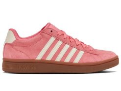 Sneakersy damskie K-swiss COURT TIEBRK II SDE na co dzień różowe (99492-624-M). Czerwone obuwie trekkingowe damskie K-Swiss. Za 179.00 zł.
