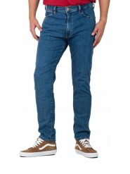 Wrangler Dżinsy "Larston" - Slim fit - w kolorze niebieskim rozmiar: W30/L34. Niebieskie jeansy męskie Wrangler. Za 173.99 zł.