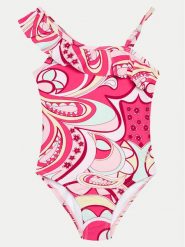 Guess Strój kąpielowy J4GZ00 MC052 Różowy. Czerwone stroje kąpielowe dziewczęce Guess, z aplikacjami, z syntetyku. Za 239.99 zł.