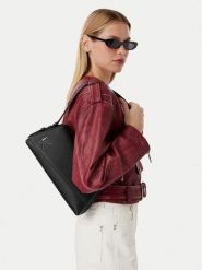 Karl Lagerfeld Jeans Torebka B3W30200 Czarny. Czarne torebki klasyczne damskie Karl Lagerfeld Jeans, bez wzorów, z jeansu, bez dodatków. Za 849.99 zł.