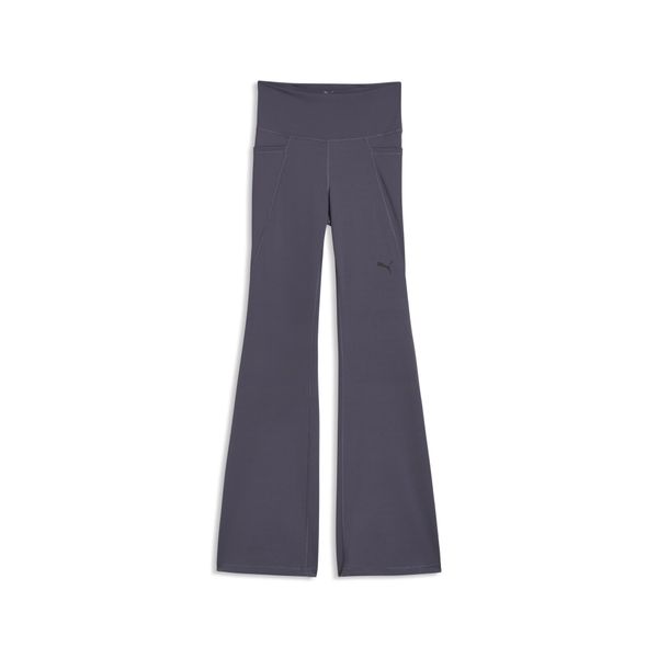 Damskie spodnie dzwony TAD ESSENTIALS PUMA. Niebieskie spodnie sportowe damskie Puma, xl, z dzianiny, na fitness i siłownię. Za 179.00 zł.