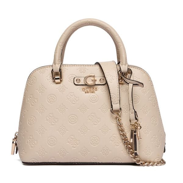 Torebka Guess. Brązowe torebki klasyczne damskie Guess, z aplikacjami, bez dodatków. Za 639.99 zł.