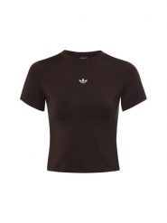 Adidas Originals Koszulka Kobiety brązowy, L. Brązowe topy sportowe damskie adidas Originals, l, bez wzorów, bez ramiączek. Za 149.95 zł.