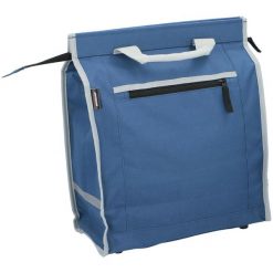 Torba rowerowa na bagażnik z uchwytami Dunlop. Niebieskie torebki klasyczne damskie Dunlop, bez wzorów, bez dodatków. Za 53.99 zł.