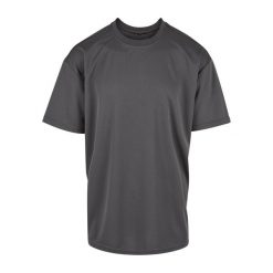 Męska Koszulka Sportowa E. Szare t-shirty sportowe męskie BUILD YOUR BRAND, m, bez ramiączek, trekkingowe. Za 83.99 zł.
