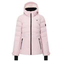 Damska kurtka wodoodporna Dare 2B Gliding II. Brązowe kurtki narciarskie i snowboardowe damskie Dare 2b, l, bez wzorów, z tkaniny, bez kaptura, narciarskie. Za 587.00 zł.