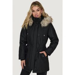 Parka Kobieta ONLY ONLIRIS FUR WINTER PARKA CC 2023 OTW. Czarne parki damskie Only, na zimę, bez wzorów. Za 296.70 zł.