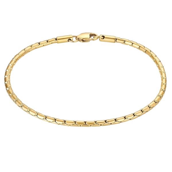 True Rebels Bransoletka ze Stali Nierdzewnej w zlotym Bransoletki 1 ct Męskie. Żółte biżuteria dla mężczyzn True Rebels, pozłacane. Za 129.99 zł.