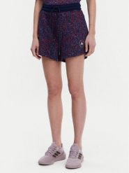 Adidas by Stella McCartney Szorty sportowe Printed JG3608 Granatowy Loose Fit. Niebieskie spodenki sportowe damskie adidas by Stella McCartney, m, z bawełny. Za 289.99 zł.