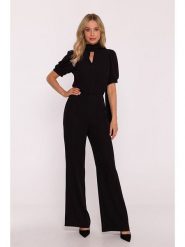 Stylove Kombinezon w kolorze czarnym rozmiar: L. Czarne kombinezony damskie Stylove, l, bez wzorów, bez kołnierzyka, bez ramiączek. Za 249.99 zł.