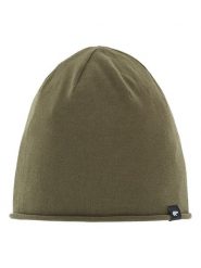 Eisbär Wełniana czapka "Pulse OS" w kolorze khaki rozmiar: onesize. Brązowe czapki męskie Eisbar, z aplikacjami, z wełny, sportowe. Za 117.17 zł.