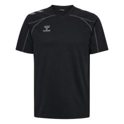 Koszulka Hummel Move 2.0. Czarne t-shirty sportowe męskie HUMMEL, bez ramiączek, do piłki nożnej. Za 191.00 zł.