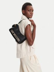 LOVE MOSCHINO Torebka JC4104PP1NLT1000 Czarny. Czarne torebki klasyczne damskie Love Moschino, bez wzorów, ze skóry, bez dodatków. Za 479.99 zł.