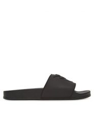 PINKO Klapki Dilly 01 SS0093 E027 Czarny. Czarne klapki damskie Pinko, bez wzorów, z tworzywa sztucznego, bez obcasa. Za 319.99 zł.