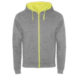 Kurtka Dresowa Dla Dorosłych Unisex Fuji Heather. Szare kurtki męskie ROLY, m, bez wzorów, z dresówki, sportowe, bez kaptura. Za 118.99 zł.