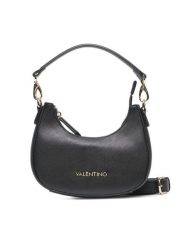 Valentino Torebka Zero VBS7B305 Czarny. Czarne torebki klasyczne damskie Valentino, bez wzorów, ze skóry, bez dodatków. Za 379.99 zł.