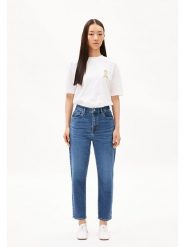 Armedangels Dżinsy ''Mairaa'' - Mom fit - w kolorze niebieskim rozmiar: W33/L32. Niebieskie jeansy damskie ARMEDANGELS, z podwyższonym stanem. Za 259.95 zł.