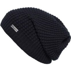 Czapka Eisglut Blazeo. Czarne czapki męskie EISGLUT, na zimę, bez wzorów, z materiału, eleganckie. Za 174.50 zł.
