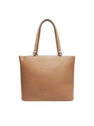 JENNY Torebka MJT-C-003-04 Beżowy. Brązowe torebki klasyczne damskie Jenny, bez wzorów, z materiału, bez dodatków. Za 139.99 zł.