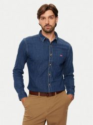 Levi's® Koszula jeansowa Battery Housemark 86625-0052 Niebieski Slim Fit. Niebieskie koszule męskie m, bez wzorów, z jeansu, bez kołnierzyka, bez ramiączek. Za 289.99 zł.
