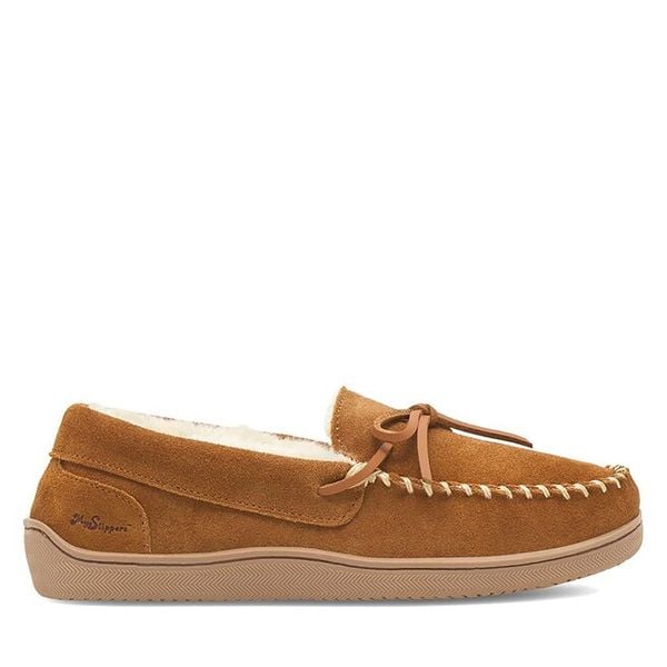 Kapcie MYSLIPPERS. Brązowe kapcie damskie MYSLIPPERS. Za 99.99 zł.