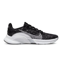 Buty Nike SuperRep Go 3 Next Nature Flyknit DH3394-010 czarne. Czarne buty sportowe na co dzień męskie z gumy, bez zapięcia, na fitness i siłownię. Za 451.71 zł.