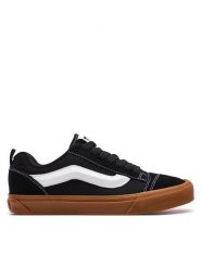 Vans Tenisówki U Knu Skool VN0009QCB9M1 Czarny. Czarne trampki i tenisówki męskie Vans, bez wzorów, ze skóry, bez zapięcia. Za 239.99 zł.