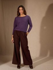 Perfect Cashmere Kaszmirowy sweter "Molly" w kolorze fioletowym rozmiar: S. Różowe swetry klasyczne damskie Perfect Cashmere, s, z kaszmiru, bez kołnierzyka. Za 391.99 zł.