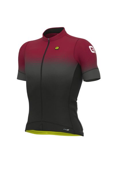 Koszulka rowerowa męska Alé Gradient. Czarne t-shirty sportowe męskie ALÉ CYCLING, na lato, l, z elastanu, bez ramiączek, rowerowe. Za 534.80 zł.