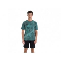 Piżama męska bawełniana rozm. XL Gent L251308 zielona. Zielone piżamy męskie Massana Homewear, l, bez wzorów, z bawełny, bez ramiączek. Za 226.00 zł.
