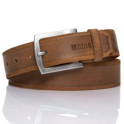 MUSTANG PASEK SKÓRZANY SOPO-MUS142 645 40mm Ledergürtel (RO40-2626A). Brązowe paski męskie Mustang, bez wzorów, klasyczne. Za 99.99 zł.