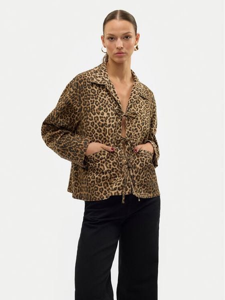 Vero Moda Kurtka przejściowa Kirby 10327896 Brązowy Regular Fit. Brązowe kurtki damskie Vero Moda, l, bez wzorów, z bawełny, bez kaptura. Za 139.99 zł.