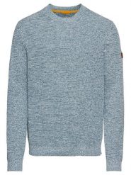 Camel Active Sweter w kolorze niebieskim rozmiar: XXL. Niebieskie swetry męskie Camel Active, xxl, bez wzorów, z bawełny, bez kołnierzyka. Za 157.35 zł.