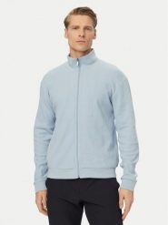 BOSS Bluza Structure 50559332 Niebieski jasny Regular Fit. Niebieskie bluzy bez kaptura męskie Boss, m, z bawełny. Za 449.99 zł.