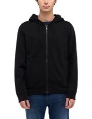 Męska Bluza Rozpinana Mustang Style Brighton Black 1016256 4142. Czarne bluzy z kapturem męskie Mustang, m. Za 149.99 zł.