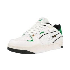 Buty do chodzenia męskie Puma Slipstream Bball. Białe buty wizytowe męskie Puma, z materiału, bez zapięcia. Za 179.00 zł.