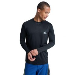 Koszulka surfingowa z długim rękawem UPF 50 dla Mężczyzn EVERYDAY SURF Czarny. Czarne koszulki męskie z długim rękawem Quiksilver, m, z elastanu. Za 179.99 zł.