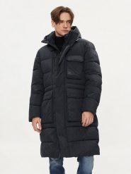 REPLAY Płaszcz zimowy M8357.000.84732 Czarny Regular Fit. Czarne płaszcze męskie Replay, na zimę, m, bez wzorów, z syntetyku. Za 1,469.00 zł.