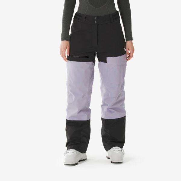 Second Life - Spodnie narciarskie i snowboardowe damskie... - Stan Doskonały. Czarne spodnie materiałowe damskie WED'ZE, bez wzorów, z materiału. Za 179.00 zł.