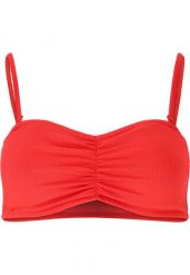 Damski top do kostiumu kąpielowego Athlecia Rhea. Czerwone bikini damskie Athlecia, bez wzorów. Za 139.50 zł.