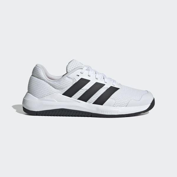 Buty fitness damskie ADIDAS Dropset. Białe obuwie treningowe damskie Adidas, na fitness i siłownię. Za 289.99 zł.