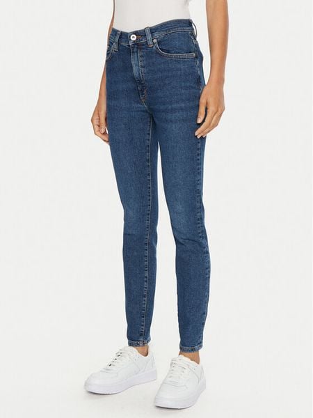 Hugo Jeansy Malu_B 50515814 Niebieski Skinny Fit. Niebieskie jeansy damskie Hugo. Za 366.99 zł.
