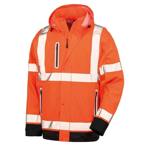 Kurtka robocza Result Prism PU Safe & Dry. Brązowe kurtki damskie RESULT, l, bez wzorów, bez kaptura. Za 261.50 zł.