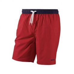 Męskie kąpielówki Beco czerwono-czarne. Czarne kąpielówki męskie 47 Brand, m, bez wzorów, z materiału, do piłki nożnej. Za 239.99 zł.